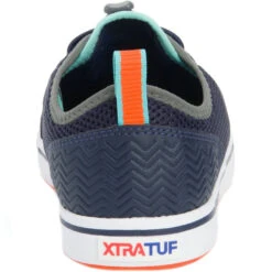 XTRATUF Men's Riptide Navy Water Shoes XMR-201 -Western Cowboy Equipment Store XMR201 4 EXTRALARGE