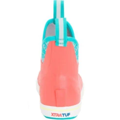 XTRATUF Ladies Coral Ankle Deck Boots XWAB-4CH -Western Cowboy Equipment Store XWAB4CH 4 EXTRALARGE