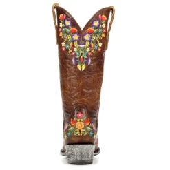 Old Gringo Sora 13" Multicolor Floral Embroidery Boots - Brass L841-3 -Western Cowboy Equipment Store a3 min 63176b91 4b9d 4ffd a095 3f1e8b3bd114