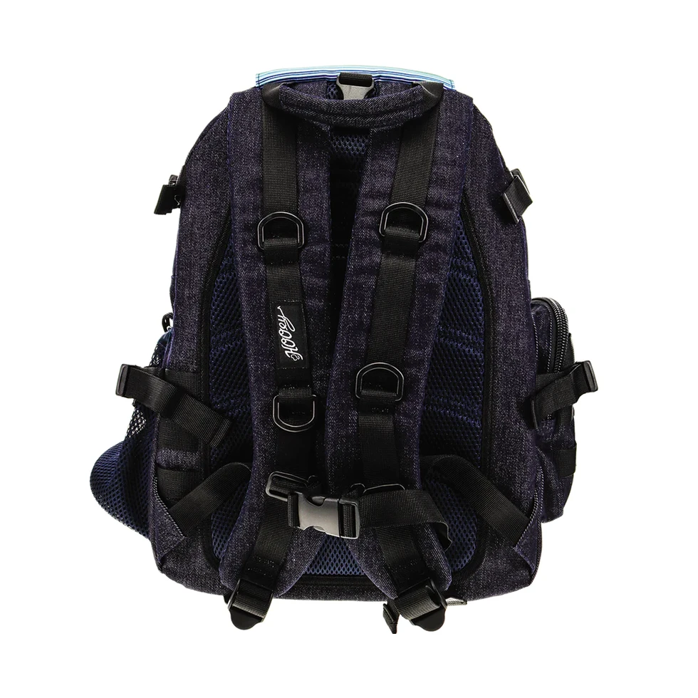 Hooey "Mule" Boot Carrying Denim & Serape Print Backpack BP045SPDE 2 Hooey "Mule" Boot Carrying Denim & Serape Print Backpack BP045SPDE - Image 2
