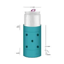 Bogg Bag Boozie Slim Turquoise Koozie BBS-TUR