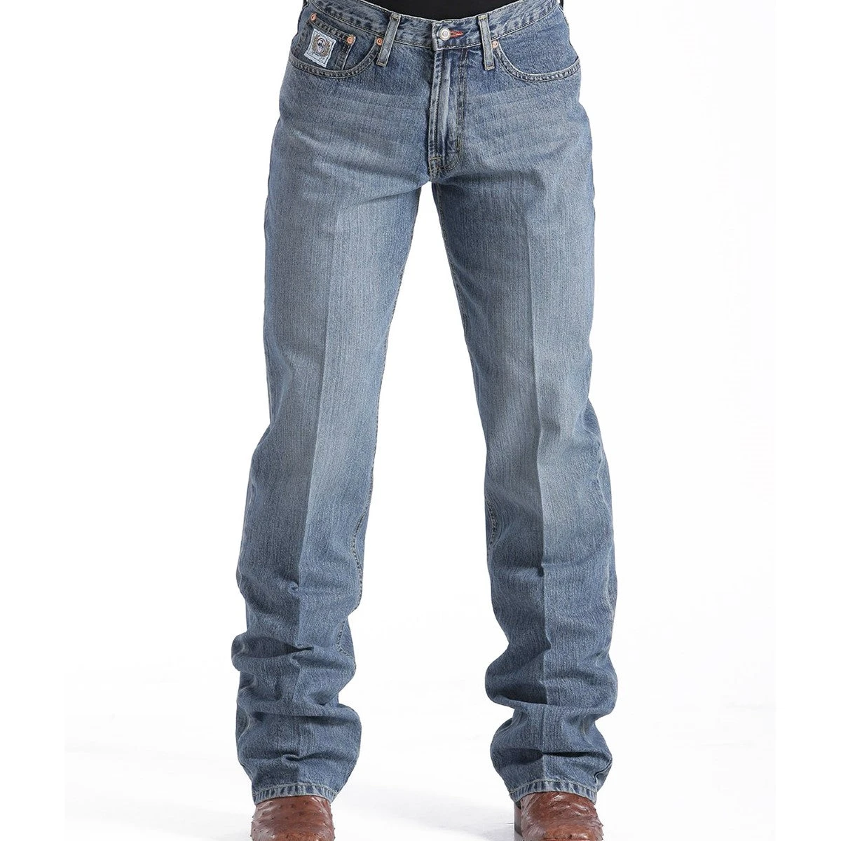 Cinch Men's White Label Relaxed Fit Medium Stone Wash Jeans MB92834003 2 Cinch Men's White Label Relaxed Fit Medium Stone Wash Jeans MB92834003 - Image 2