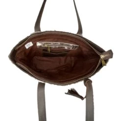 Corral Boots Corral Brown And White Cowhide Hair On Purse D1287 -Western Cowboy Equipment Store d1287