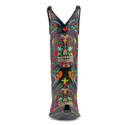 Old Gringo Women's Klak Skull Black Multicolor Cowgirl Boot L1300-1 -Western Cowboy Equipment Store dd9008 7 1 a59541bd 76c3 4e0b a4a0 5198baa5883a
