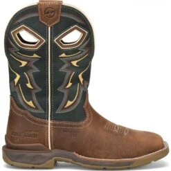 Double H Men's Kerrick Green Composite Square Toe Work Boots DH5356 -Western Cowboy Equipment Store dh5356 004
