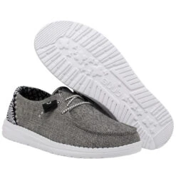 Hey Dude Ladies Wendy Chambray Onyx Shoes 121414203 -Western Cowboy Equipment Store hstrswh5trhts