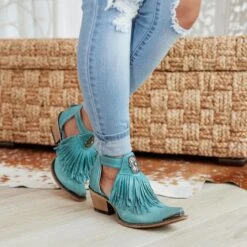 Junk Gypsy By Lane Ladies Kiss Me At Midnight Turquoise Booties JG0066C -Western Cowboy Equipment Store jg0066c kissmeatmidnight turquoiseblaze ls1 210322 800x 356992aa ed1b 4c50 ba82 4329ff5172f3