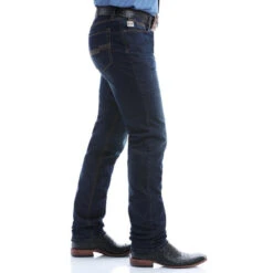 Cinch Men's Jesse Slim Straight Mid Rise Jeans MB50738001 -Western Cowboy Equipment Store mb50738001 2copy 71 detail