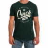 Cinch Men's Green Graphic Logo Short Sleeve T-Shirt MTT1690571