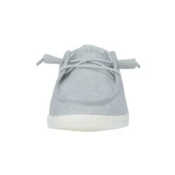 Hey Dude Ladies Wendy Linen Chambray Light Grey Shoes 121413058 -Western Cowboy Equipment Store s l1600 7