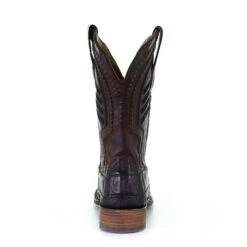 Corral Boots Corral Men's Oil Brown Caiman Embroidered Square Toe Boots A3878 -Western Cowboy Equipment Store unnamed 18 c4ac5d77 cf51 4673 b3e8 ed78ceee73a4