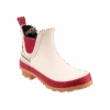 Pendleton Ladies Paloma Stripe Chelsea White Rubber Boots PW2251-120