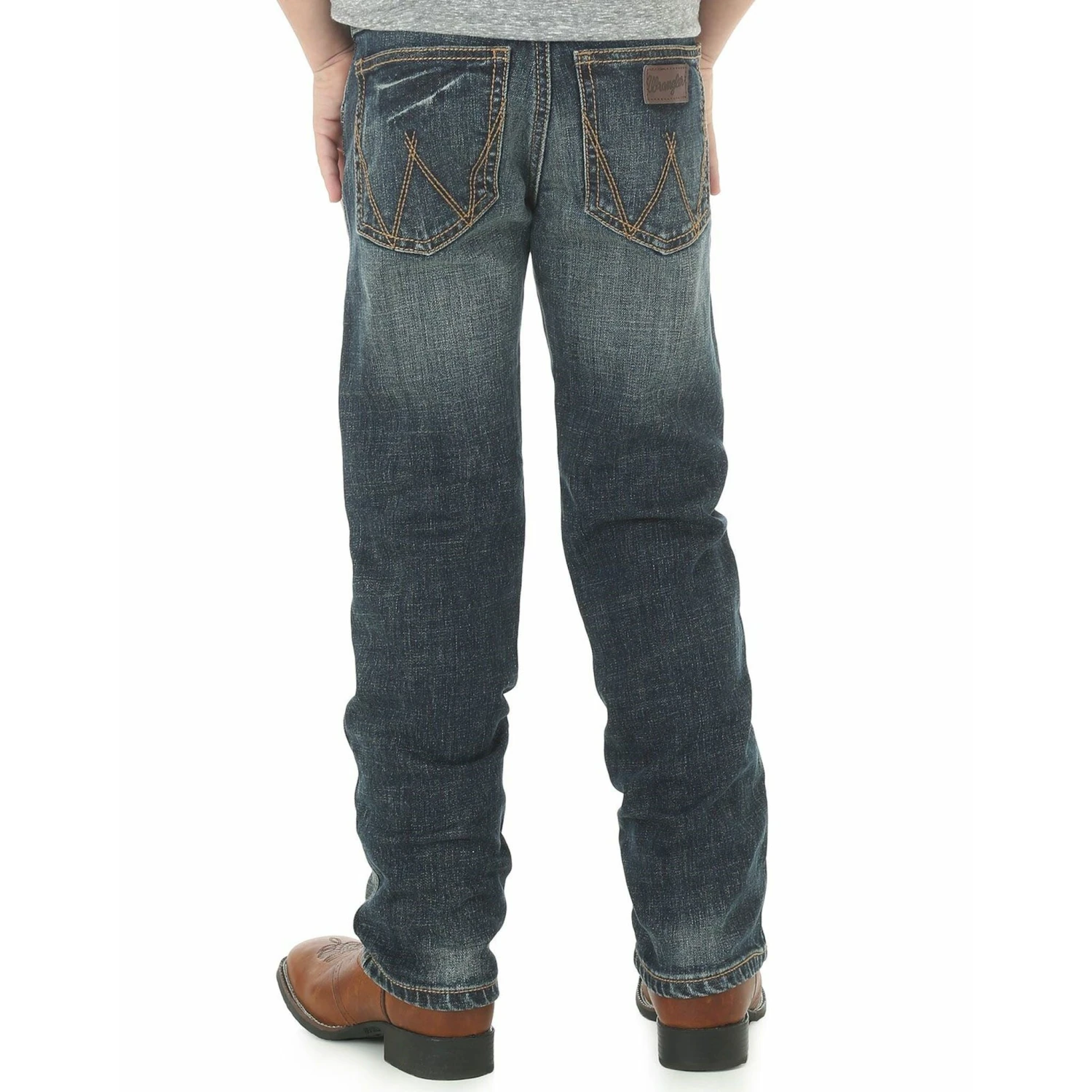 Wrangler Retro Boy's Slim Straight Bozeman Jeans 88BWZBZ 1 Wrangler Retro Boy's Slim Straight Bozeman Jeans 88BWZBZ