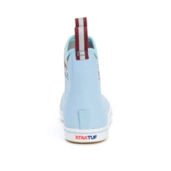 XTRATUF Ladies Salmon Sisters 6" Light Blue Ankle Deck Boots XWAB-2BM 11 XTRATUF Ladies Salmon Sisters 6" Light Blue Ankle Deck Boots XWAB-2BM -Western Cowboy Equipment Store xtratuf xtratuf womens 6 salmon sisters deck xwab 3