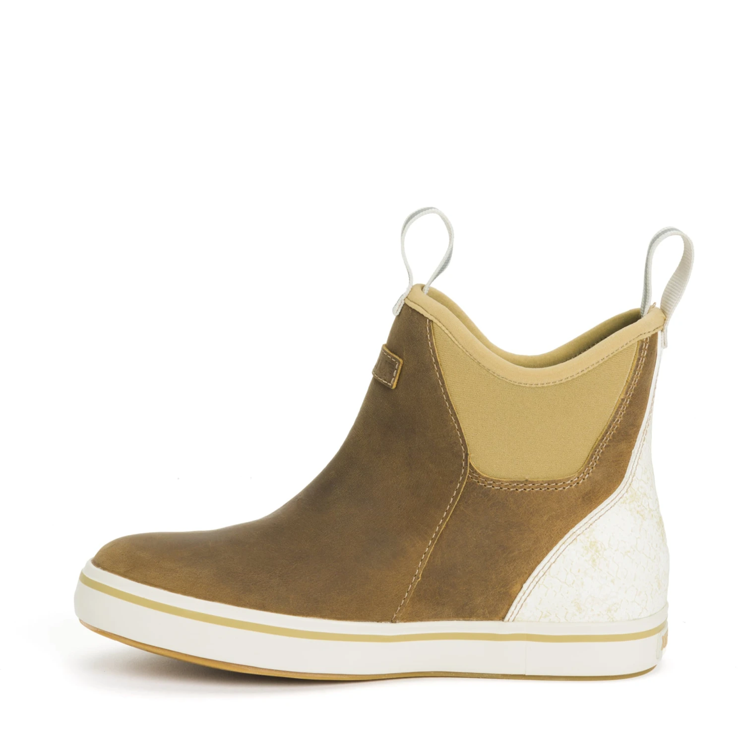 XTRATUF Ladies 6" Tan Leather Ankle Deck Waterproof Boots XWAL-901 6 XTRATUF Ladies 6" Tan Leather Ankle Deck Waterproof Boots XWAL-901 - Image 6